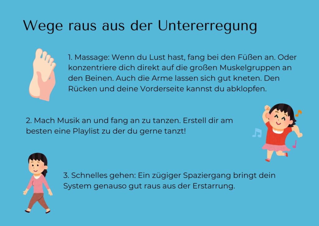 Nervensystem regulieren: Übungen, um aus der Untererregung zu kommen